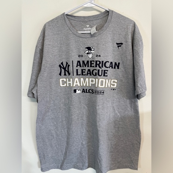 Fanatics Other - New York Yankees Fanatics 2024 American League Champions T-Shirt - Gray Size xL